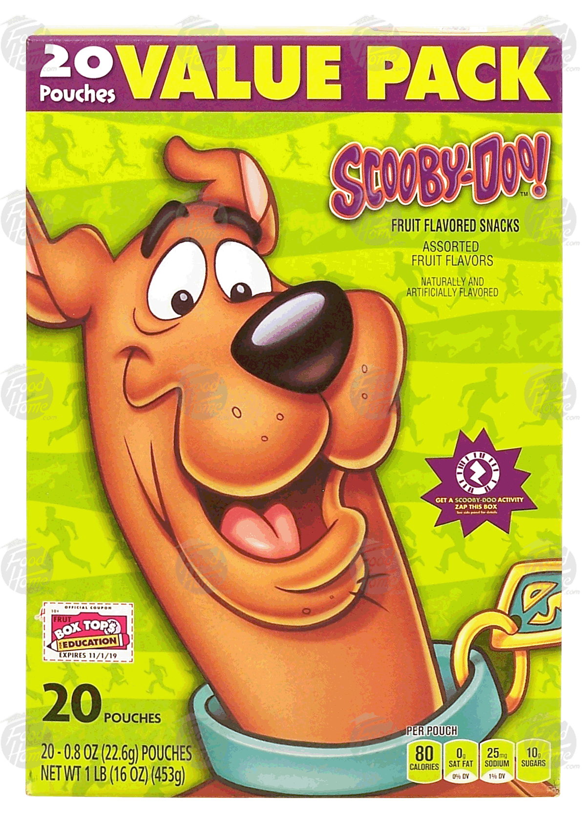 Betty Crocker Scooby Doo fruit flavored snacks Full-Size Picture